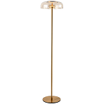 Торшер Blanton Amber Glass Brass Floor Lamp 30 варинант исполнения - 1 | Loft Concept в Твери