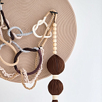 Круглое Дизайнерское Панно Дюна Round Panel Dune варинант исполнения - 1 | Loft Concept в Твери