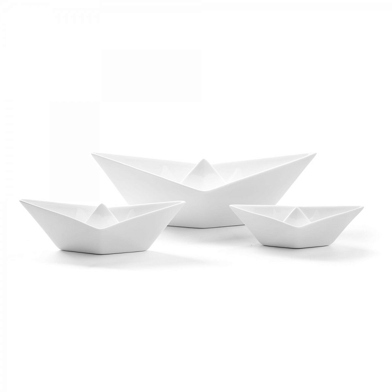 Статуэтка Seletti Memorabilia My Boats - 3 PCS Белый Статуэтка Seletti Memorabilia My Boats - 3 PCS Белый в Твери | Loft Concept