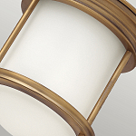 Потолочный светильник для ванных комнат с цилиндрическим стеклянным плафоном и одной лампой Hinkley варинант исполнения - 12 | Loft Concept в Твери