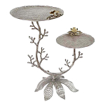 Столик с двумя круглыми столешницами на соновании виде изогнутых ветвей Forest Fairy Tale варинант исполнения - 1 | Loft Concept в Твери