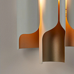 Бра из металла Dolton Wall Lamp White варинант исполнения - 5 | Loft Concept в Твери