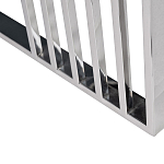 Столик журнальный с черной стеклянной столешницей Embodiment of Contemporary Art  варинант исполнения - 3 | Loft Concept в Твери