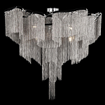 Люстра потолочная с металлическими цепочками Диаметр 99 см Atlantis Chain варинант исполнения - 1 | Loft Concept в Твери