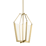  Подвесной светильник золотого цвета в форме фонаря Kichler варинант исполнения - 4 | Loft Concept в Твери