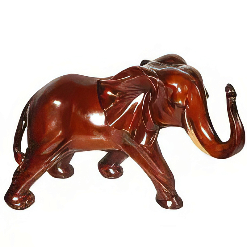 Статуэтка в виде слона Brown Elephant Коричневый в Твери | Loft Concept 