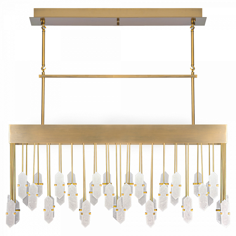 Люстра Kelly Wearstler Halcyon Linear Pendant Латунь Люстра Kelly Wearstler Halcyon Linear Pendant Латунь в Твери | Loft Concept