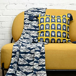 Чехол на подушку с двусторонним принтом и кисточками Ophelia Grove варинант исполнения - 5 | Loft Concept в Твери