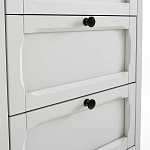 Комод узкий с 5-ю ящиками серый Silva Grey Chest of Drawers варинант исполнения - 5 | Loft Concept в Твери