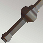 Бра бронзового цвета с полукруглым матовым стеклянным плафоном в геометрическом каркасе Feiss варинант исполнения - 8 | Loft Concept в Твери