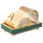 Подставка для телефона из натурального камня малахит Natural Stone Stand варинант исполнения - 2 | Loft Concept в Твери