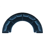 Дизайнерский модульный диван AUGUSTO Sofa варинант исполнения - 5 | Loft Concept в Твери