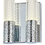 Бра с двумя плафонами Dew Drops Tube Duo Chrome Wall Lamp варинант исполнения - 2 | Loft Concept в Твери