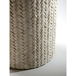 Приставной круглый столик инкрустация костью Bone Inlaid Round  Stool варинант исполнения - 1 | Loft Concept в Твери