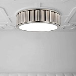 Потолочный светильник с гофрированным абажуром цвета графит Millennium варинант исполнения - 2 | Loft Concept в Твери