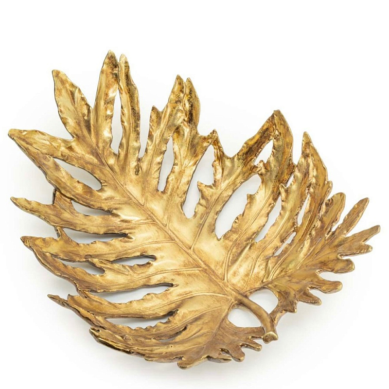 Аксессуар Bowl Leaf Золотой Аксессуар Bowl Leaf Золотой в Твери | Loft Concept