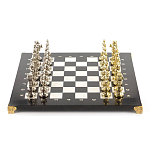 Шахматы Ренессанс с доской из натурального мрамора Decorative Thematic Chess варинант исполнения - 1 | Loft Concept в Твери