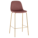 Барный стул на золотистых ножках VENDRAMIN Pink варинант исполнения - 1 | Loft Concept в Твери