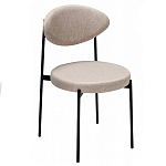 Стул металлический с мягкой спинкой и сиденьем Alfie Chair варинант исполнения - 4 | Loft Concept в Твери