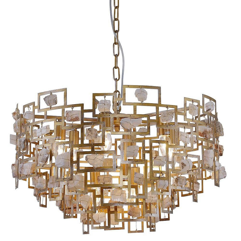 Люстра Maze Stones Chandelier Золотой в Твери | Loft Concept 