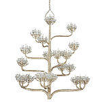 Люстра в виде растения Silver Flower Glade варинант исполнения - 3 | Loft Concept в Твери