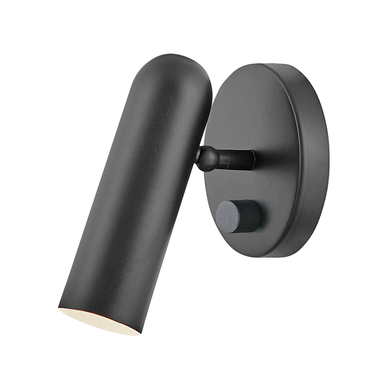 Бра с цилиндрическим плафоном в современном стиле Hinkley Латунь Черный в Твери | Loft Concept 