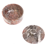 Сахарница из натурального камня Креноид Stone Sugar Bowls варинант исполнения - 3 | Loft Concept в Твери