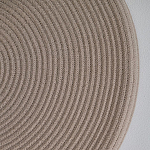 Аксессуар на стену диск из нитей Wall Decor White Thread Disc  варинант исполнения - 3 | Loft Concept в Твери