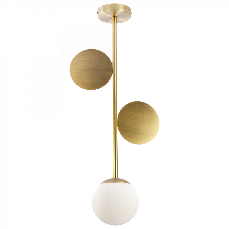 Люстра Areti Plates Pendant Золотой Белый в Твери | Loft Concept 