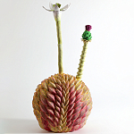 Статуэтка тропический фрукт Pandora Tropical Fruit Orange Two Flowers варинант исполнения - 1 | Loft Concept в Твери