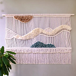 Панно-макраме «JUPITER» варинант исполнения - 1 | Loft Concept в Твери