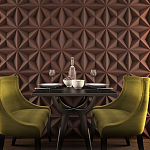 Гипсовая 3D Панель M-11 варинант исполнения - 1 | Loft Concept в Твери