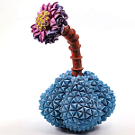 Статуэтка тропический фрукт Pandora Tropical Fruit Blue Pink Lilac Flower варинант исполнения - 2 | Loft Concept в Твери