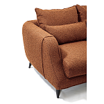 Диван в гостиную Portree Sofa Терракотовый букле варинант исполнения - 4 | Loft Concept в Твери