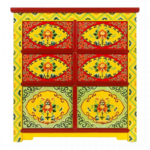 Комод в китайском стиле Chinese Multicolor