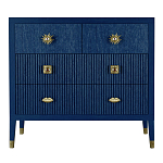 Бельевой Комод с 4 ящиками Elsa Dreams Blue варинант исполнения - 6 | Loft Concept в Твери