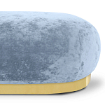 Длинный овальный пуф Ambrose Soft Oval Pouf варинант исполнения - 4 | Loft Concept в Твери