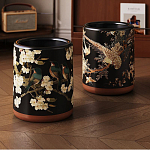 Мусорное ведро в китайском стиле Flower Trash Can варинант исполнения - 1 | Loft Concept в Твери