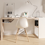 Письменный стол прямоугольный с полочкой под столешницей EcoComb варинант исполнения - 4 | Loft Concept в Твери