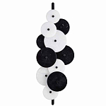 Бра светодиодное из черно-белых дисков Contrast Sample варинант исполнения - 4 | Loft Concept в Твери