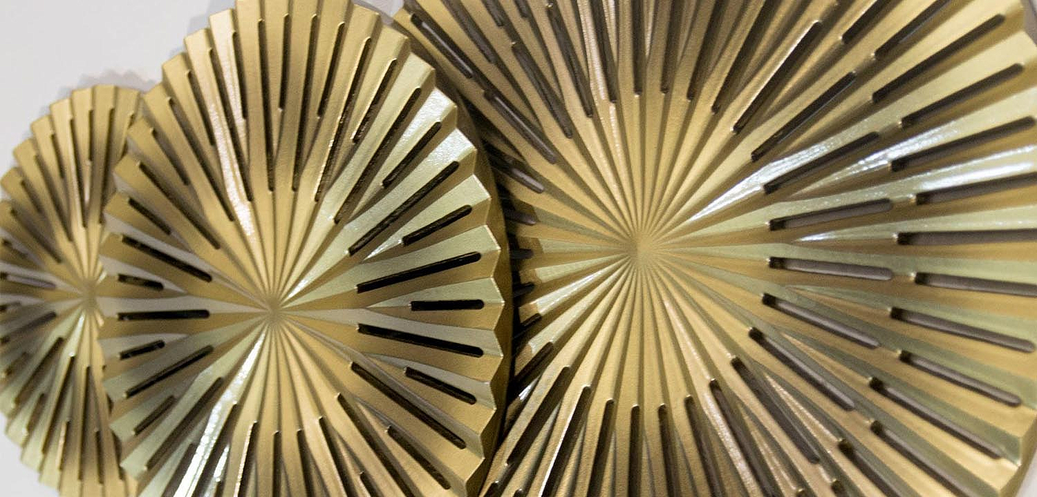 Арт-объект Apollo Brown and Gold Wall Plaque Disc gap 3 Арт-объект Apollo Brown and Gold Wall Plaque Disc gap 3 - Loft-Concept в Твери