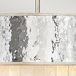 Люстра круглая с подвесками из текстурированного стекла молочного цвета Hinkley варинант исполнения - 6 | Loft Concept в Твери