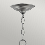 Подвесной светильник с прозрачным стеклянным цилиндрическим плафоном в классическом стиле на цепи Hinkley варинант исполнения - 18 | Loft Concept в Твери