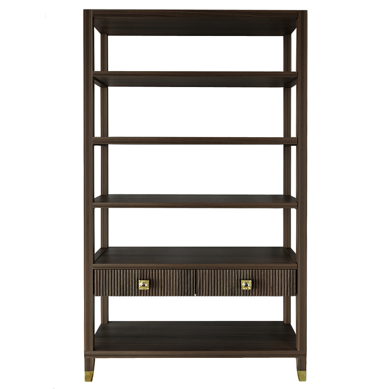 Стеллаж с двумя ящиками Elsa Dreams Walnut Орех в Твери | Loft Concept 