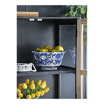 Чаша белая с синим цветочным узором Chino Dishes варинант исполнения - 6 | Loft Concept в Твери