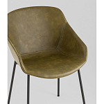 Стул Ashby экокожа зелёный варинант исполнения - 3 | Loft Concept в Твери