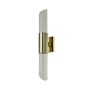 Бра Glass Rod Light gold 