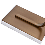 Торшер с белым тканевым абажуром на мраморном основании Cconcise варинант исполнения - 2 | Loft Concept в Твери