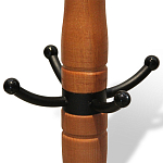 Вешалка напольная деревянная с черными металлическими крючками Noble Branches варинант исполнения - 3 | Loft Concept в Твери