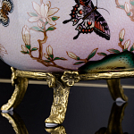 Фарфоровая чаша с бронзовыми элементами Eden Garden варинант исполнения - 7 | Loft Concept в Твери